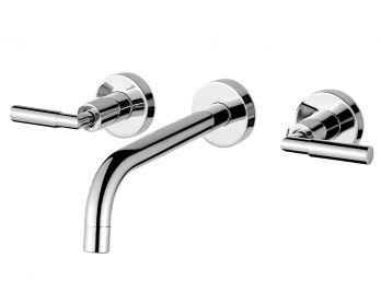 JUEGO DE LAVATORIO DE PARED VASSER CYRANO LEVER 13/1021L