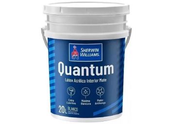 QUANTUM LATEX INTERIOR MATE BLANCO X 20 LTS