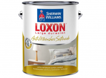 LOXON LARGA DURACION ANTIMANCHAS SATINADO Blanco X 20 Litros