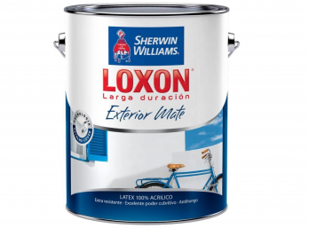 LOXON LARGA DURACION EXTERIOR MATE Blanco X 4 Litros