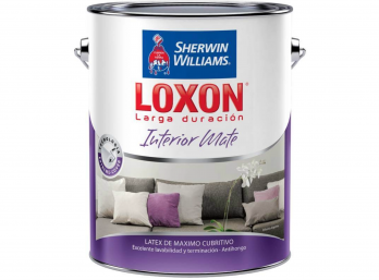 LOXON LARGA DURACION INTERIOR MATE Blanco X 10 Litros