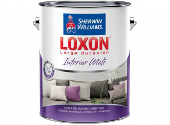 LOXON LARGA DURACION INTERIOR MATE Blanco X 4 Litros