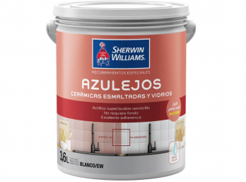 SW REC ESP AZULEJOS ACRILICO 1 COMP BCO/ BASE EW 3,6 L X 3,6 Litros