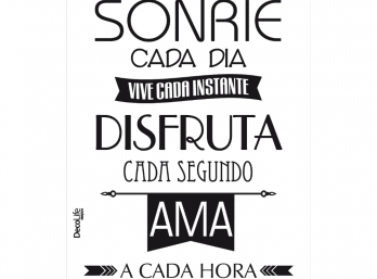 UNIDAD WALLSTICKER 50 X 70 CM  -  SUENOS FRASE(COD.06P016561 MURESCO)