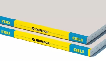 PLACA  DURLOCK CIEL 7 mm 1,20 x 2,40  MTS. (p/cielorrazo interior) 15,50 kg